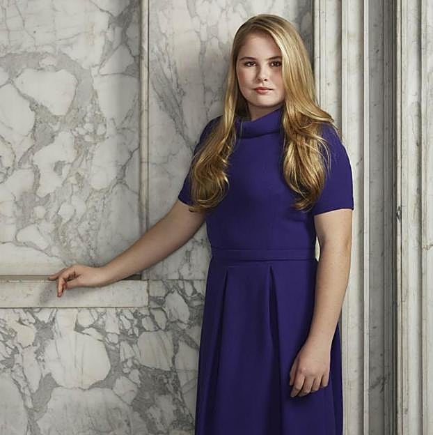 Retrato oficial de la princea Catalina Amalia de Orange