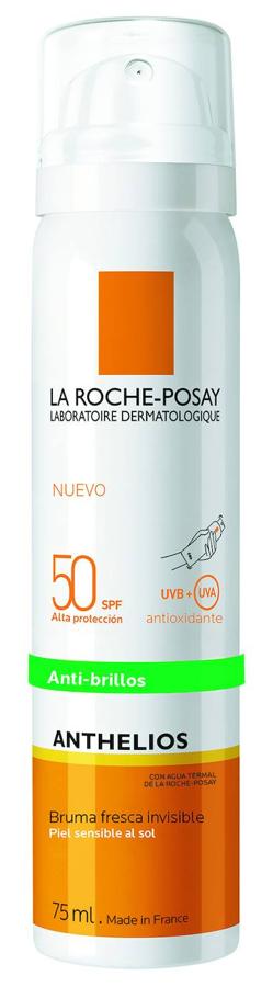 La Roche-Posay. Bruma invisible anti-brillos (12,90 €).
