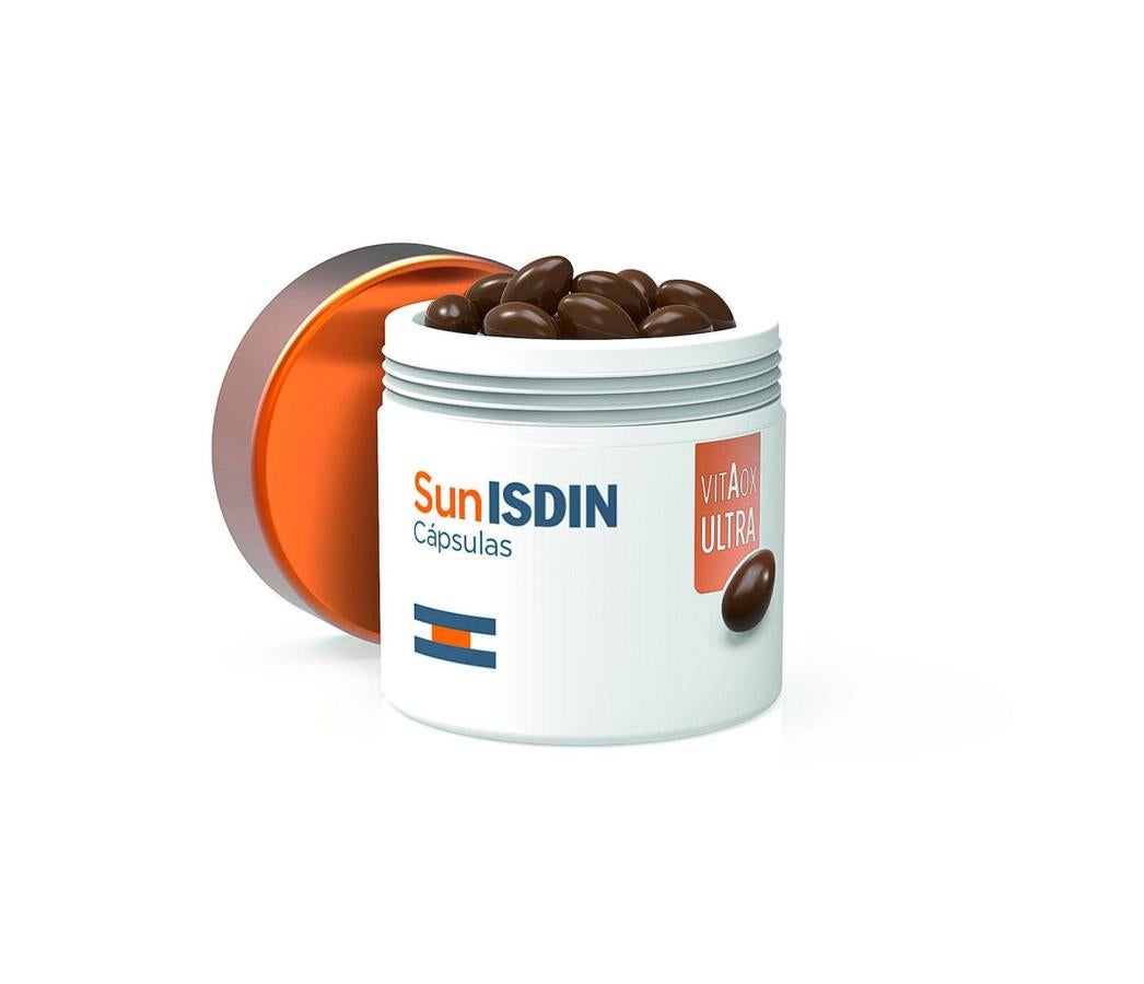 Isdin. Cápsulas Sunisdin (27,95 €).