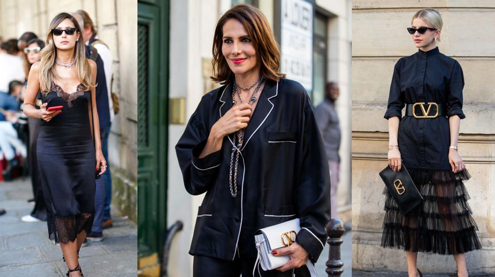 20 vestidos negros que también son para el verano y que sientan de maravilla a cualquier edad