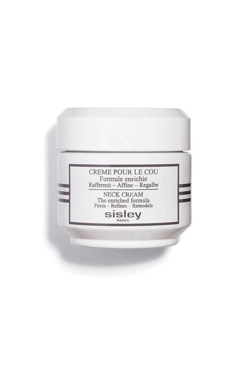 Gracias al extracto de fibras de soja, la crema de Sisley Paris reafirma y alisa la zona del cuello y el rostro. 
