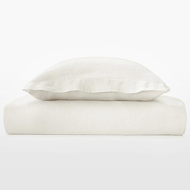 Funda nórdica de lino disponible en El Corte Inglés