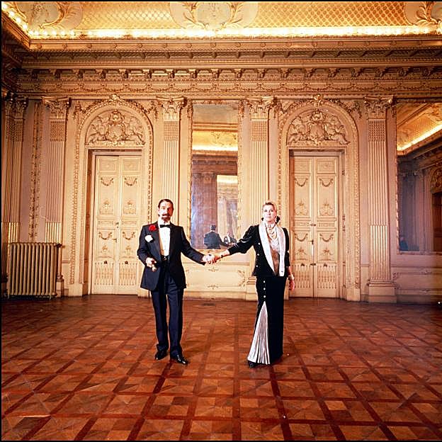 Jaime de Mora y Aragón y su mujer, Margit Ohlson.