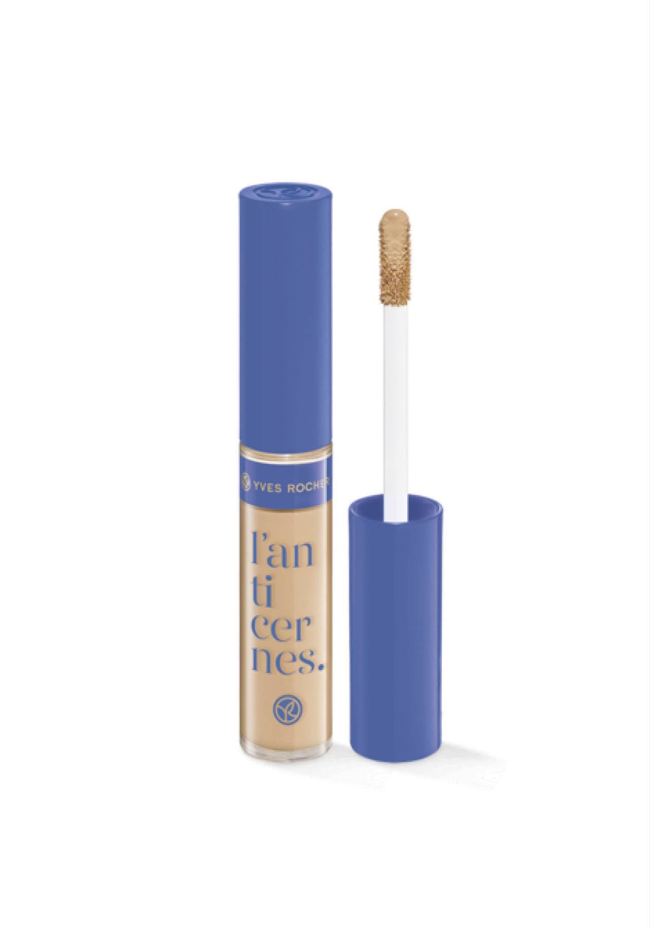 Disponible en 10 tonos, el corrector de Yves Roche está formulado con agua de aciano bio, por lo que es perfecto para ojos sensibles. Conseguirás una mirada natural sin signos de fatiga e imperfecciones. 10,95 euros. 