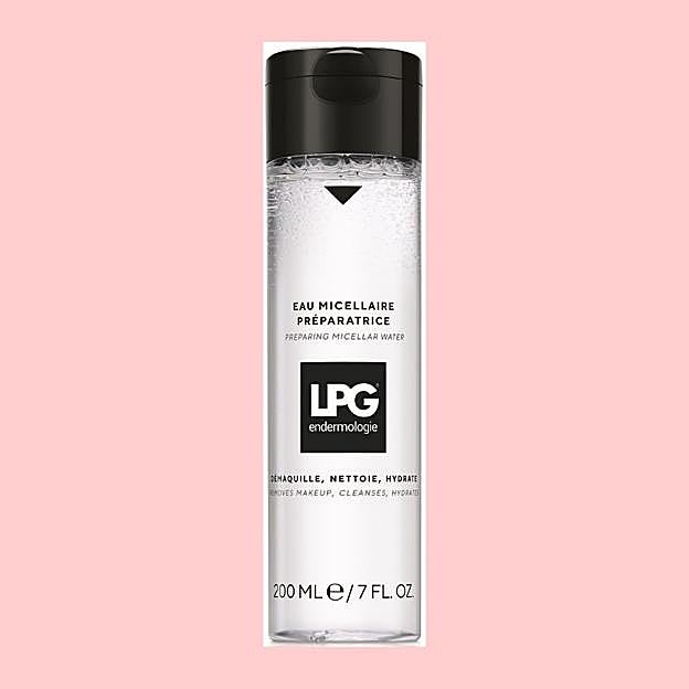 Imagen principal - Agua Micelar Preparadora de LPG (33,27 euros), Este Agua Micelar 3 en 1 de Cocunat (15,95 euros) y Hydrating Micellar Water de Muti (31,50 euros).