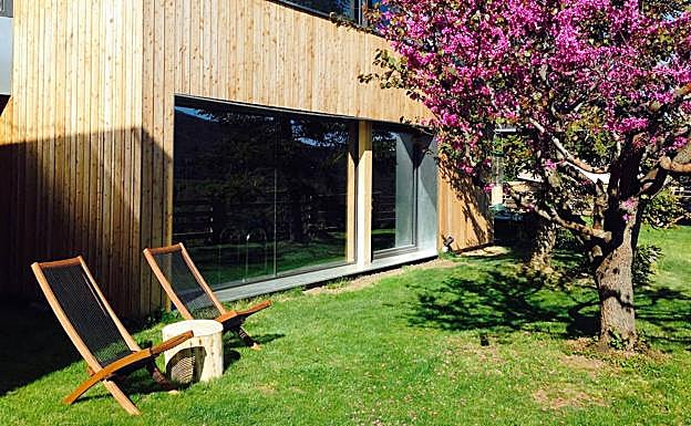 Terra Bonansa es un hotel hotel de diseño ecológico y bioclimático