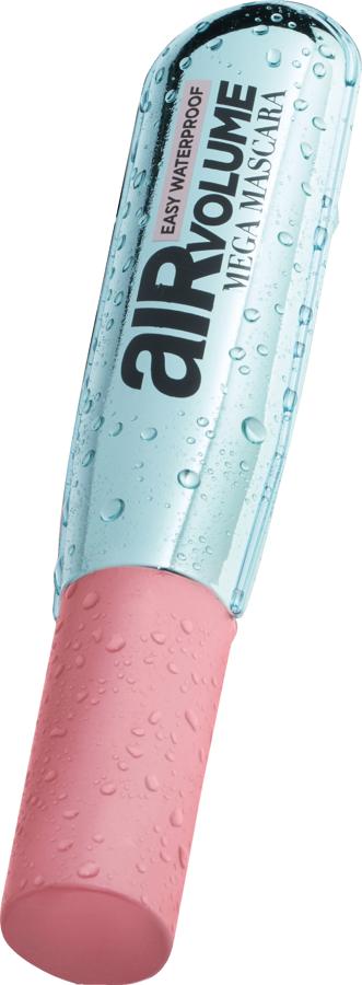 Air Volume Mega Mascara de L’Oréal Paris cuenta con una novedosa tecnología de aire inyectado que hace que consigas un volumen extremo sin sensación de pesadez en tus pestañas. Su nueva fórmula waterproof con textura cremosa, va un paso más allá y gracias a ella conseguirás unas mega pestañas resistentes al agua pero fáciles de desmaquillar con agua caliente (12,95 euros). 