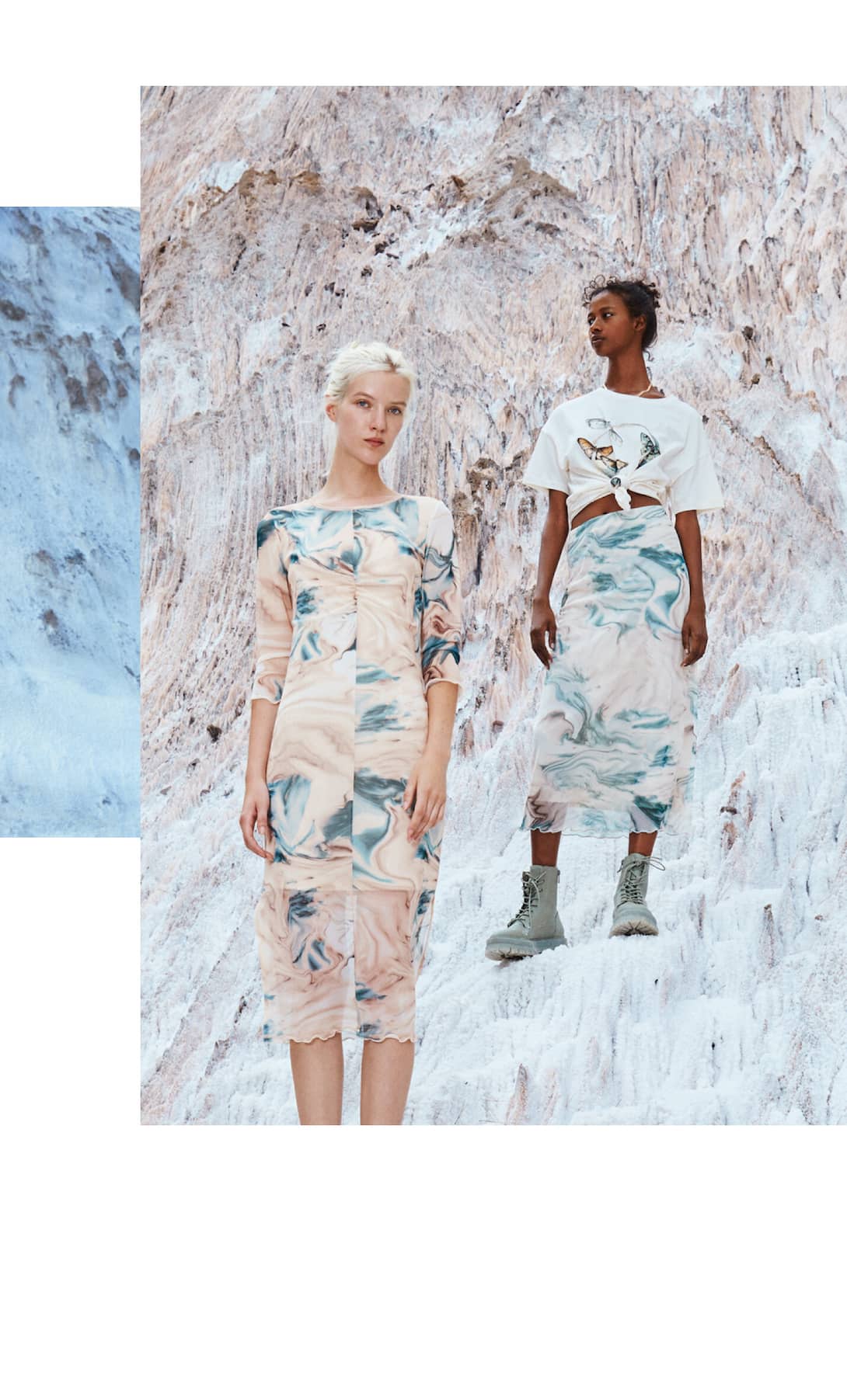 Stradivarius apuesta por el tul para una colección llena de color, fresca y con prendas para todos los gustos