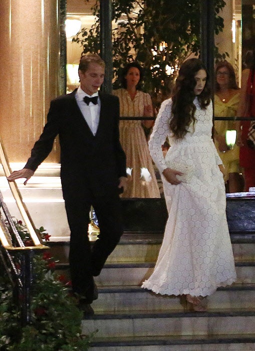 El mejor 'bridal style' en versión bohemia lo llevó Tatiana Santo Domingo durante una gala en 2013, donde apareció con este impresionante vestido de Missoni.