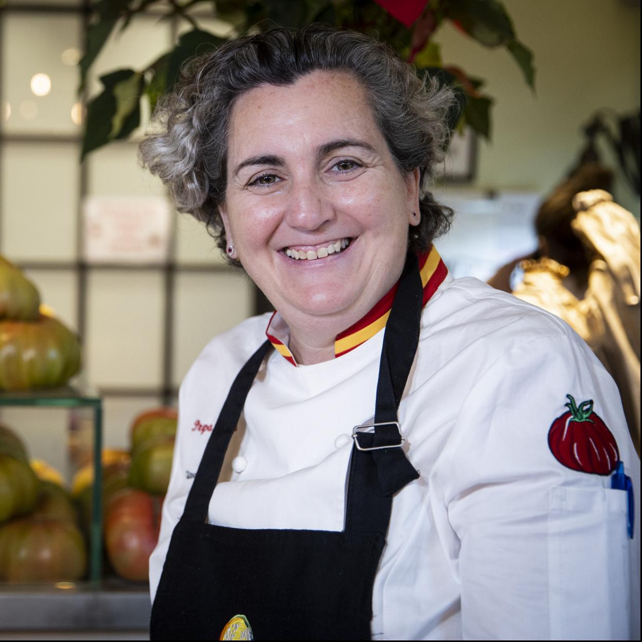 La chef Pepa Muñoz, una de las chef que forman parte de la ONG de José Andrés, World Central Kitchen