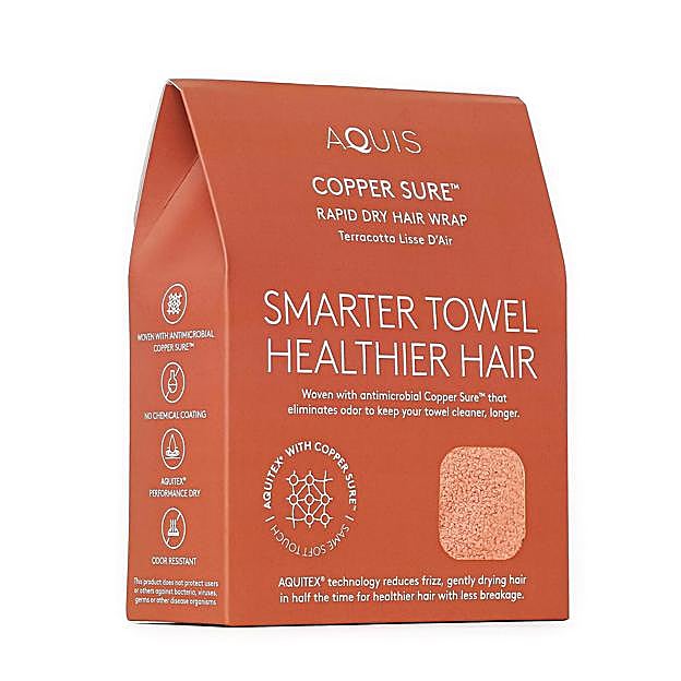 Toalla anti-frizz de Aquis (29,99 euros)