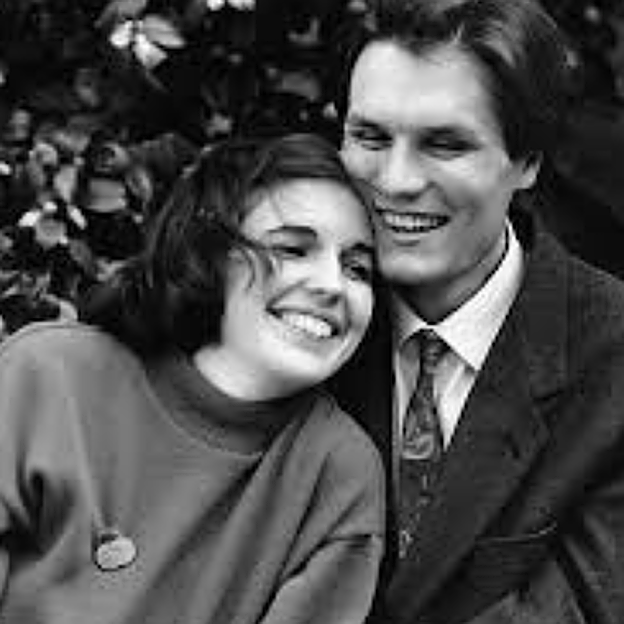 La princesa Gesine con su marido. 