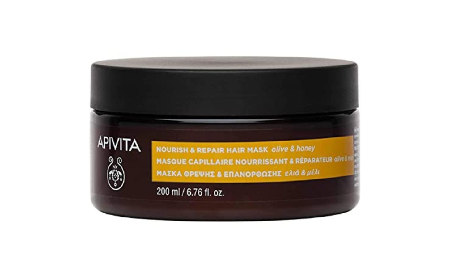 Mascarilla capilar hidratante y reparadora indicada para cabellos secos, apagados y castigados. Formulada a base de extractos naturales de oliva y miel que hidratan en profundidad, protegen frente a la rotura y dejan el cabello brillante y suave. Protege frente a la aparición de puntas abiertas y restaura el daño causado por herramientas térmicas. Está disponible en MiFarma rebajada por 14,88 euros (precio habitual: 19 euros).