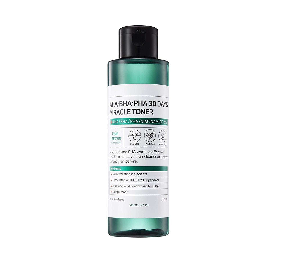 Para pieles con acné, este tónico es un milagro. Es el favorito de las coreanas para acabar con los granos y no nos extraña. El 30 Days Miracle Toner de Some By Me combina tres tipos de ácidos: alfa hidroxiácidos (para la exfoliación externa, a base de ácidos extraídos de la caña de azúcar o las manzanas), beta hidroxiácidos (para eliminar puntos negros y acné, gracias al ácido salicílico) y poli hidroxiácidos (para calmar las pieles sensibles, con rosácea e hidratar a la vez que exfolia, gracias al ácido lactobiónico obtenido de la leche). ¿Le podemos pedir más? 23,95 euros en KOSS.