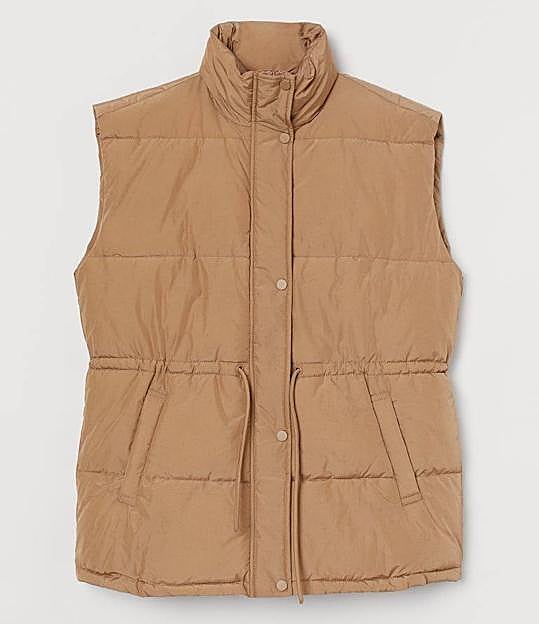 Chaleco puffy de H&M. 34,99 euros