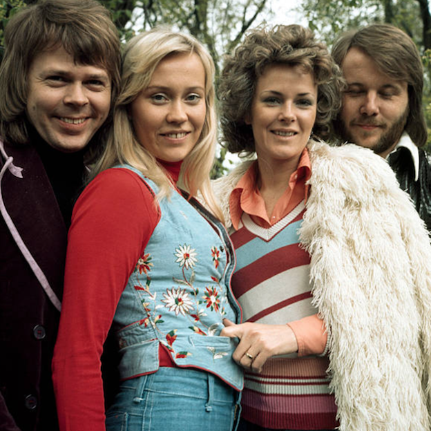 Los siempre sonrientes componentes de Abba. De izquierda a derecha, Björn Ulvaeus, Agnetha Fältskog, Anni-Frid (Frida) Lyngstad y Benny Andersson.