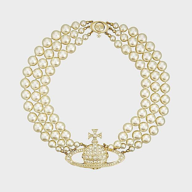 BAS RELIEF CHOKER GOLD-TONE de Vivienne Westwood