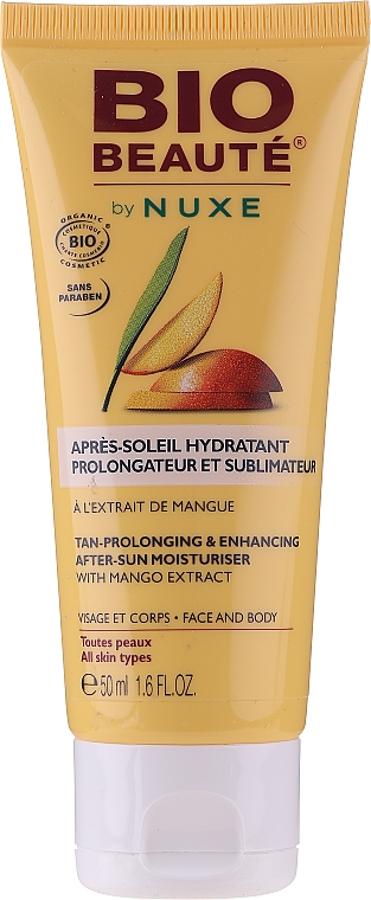 Crema hidratante para después de la exposición al sol que ayuda a prologar el bronceado y que se puede utilizar tanto en la cara como en el cuerpo, siendo apta para todo tipo de pieles. Cuenta con más de un 98% de ingredientes naturales entre los que se encuentra el extracto de mango, lo que dota a la crema de un aroma muy característico. (14,49 euros)