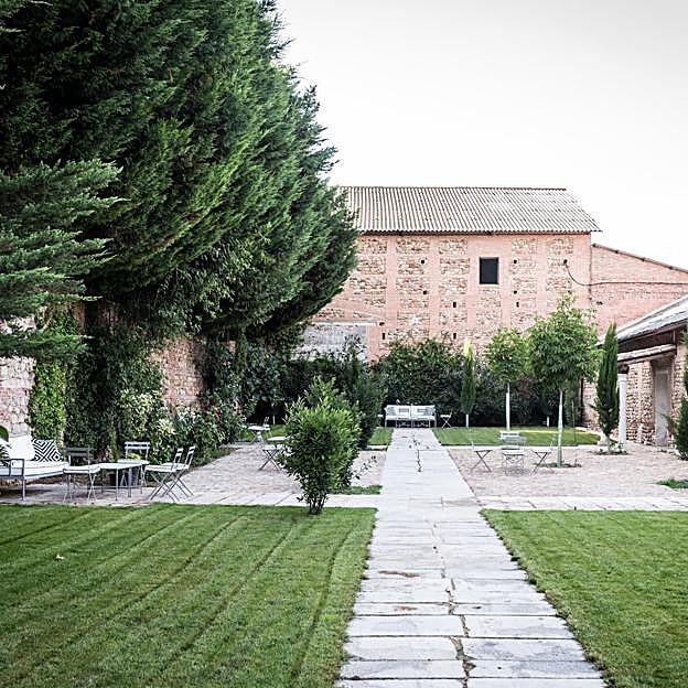 Imagen de la finca en a que se celabra la boda de María Corsini