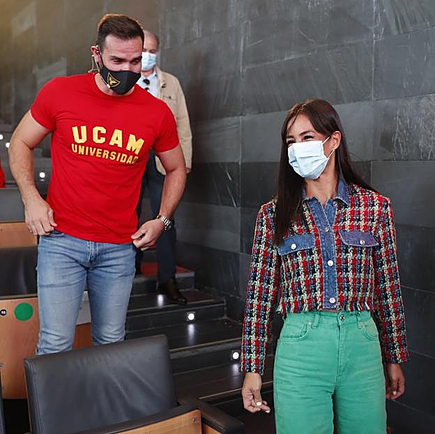 Saúl Cravioto y Begoña Villacís.