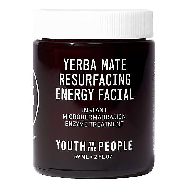 Yerba Mate Resurfacing Energy Facial de Youth to the People. 43,99 euros