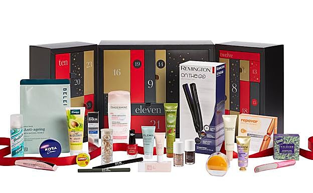 El Calendario de Adviento de Amazon Beauty contiene productos de varias marcas