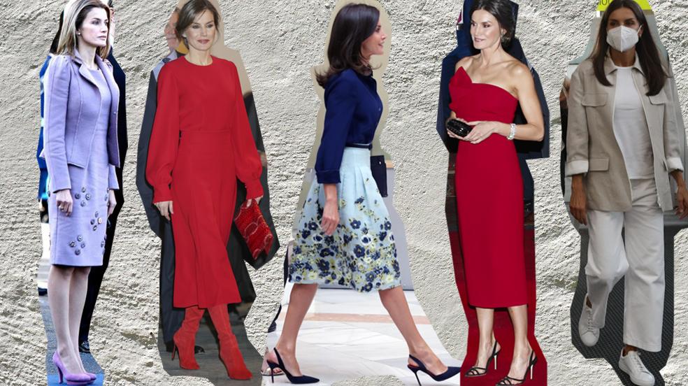 De los Letizios de tacón cómodo a las zapatillas: los zapatos más icónicos de la Reina Letizia