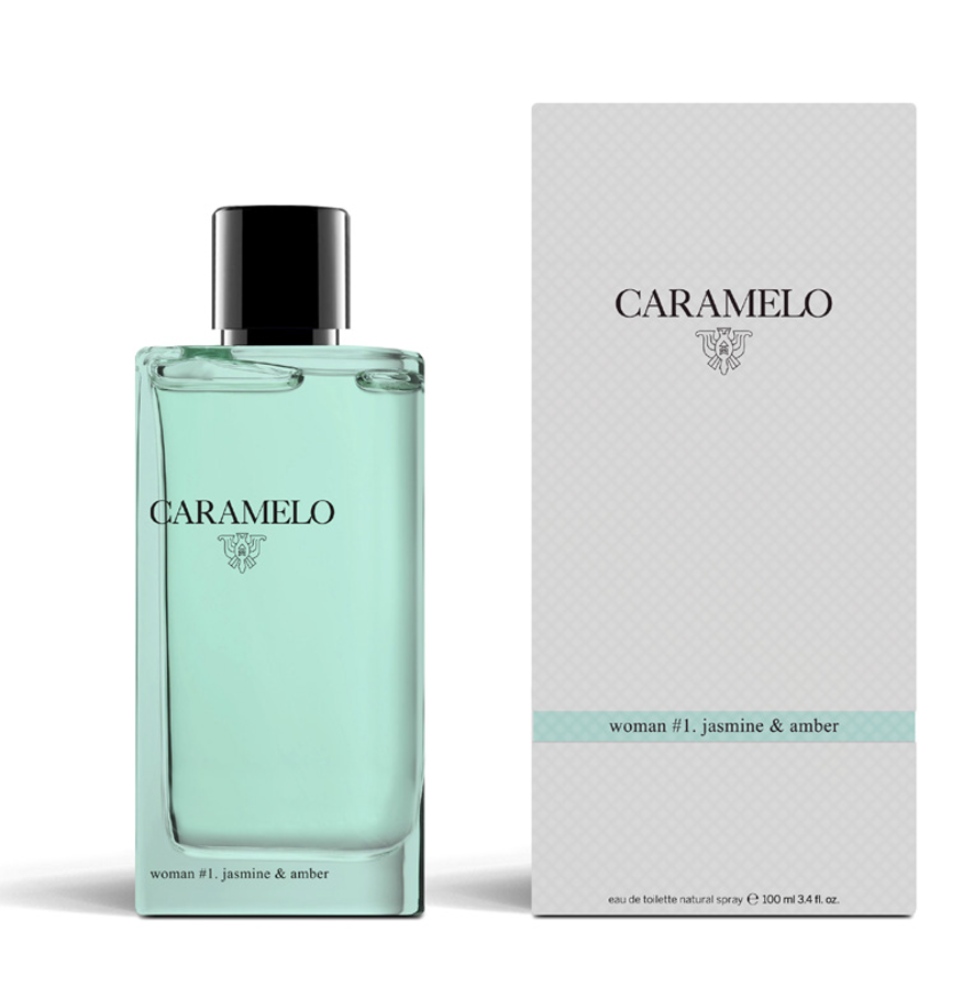 CARAMELO. Jasmin & Amber, un compendio de notas de salida cítricas y caléndulas en el corazón de la fragancia (39,95 € / 100 ml).