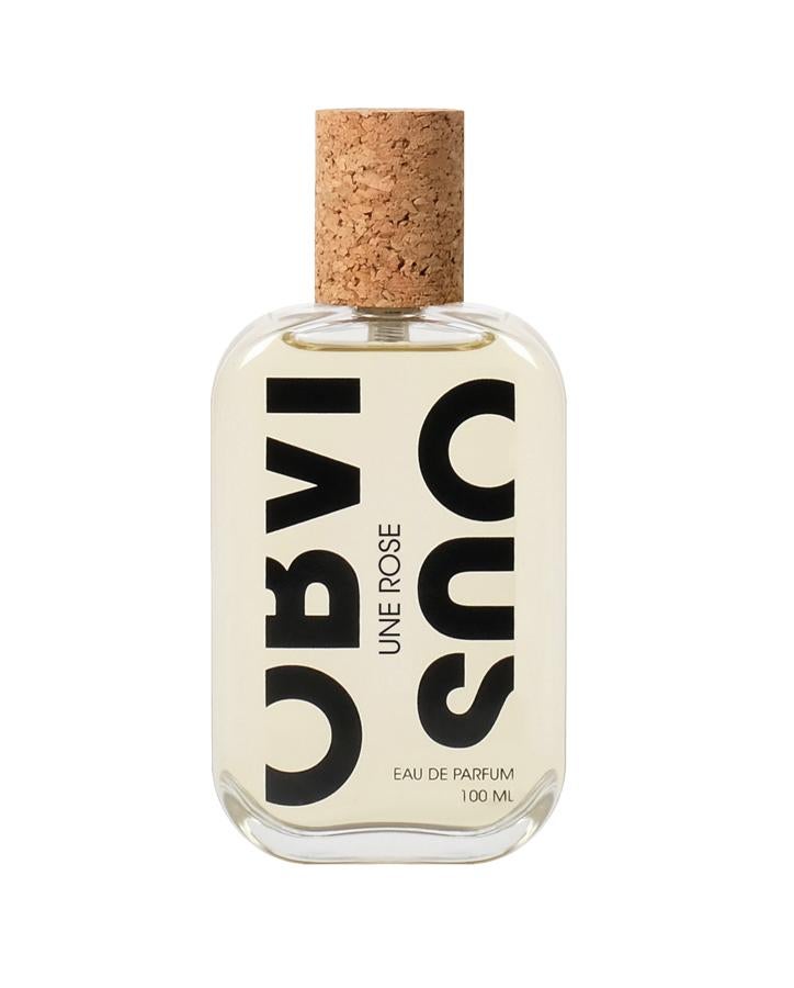 OBVIOUS. Une Rose, con notas de rosa y geranio, es 100% biodegradable y su packaging, reciclable (110 € / 100 ml).