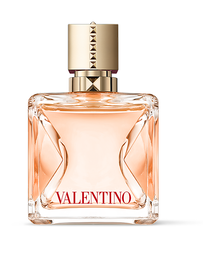 VALENTINO. Voce Viva Intensa mezcla acordes de pera y mandarina (129,50 € / 100 ml). 