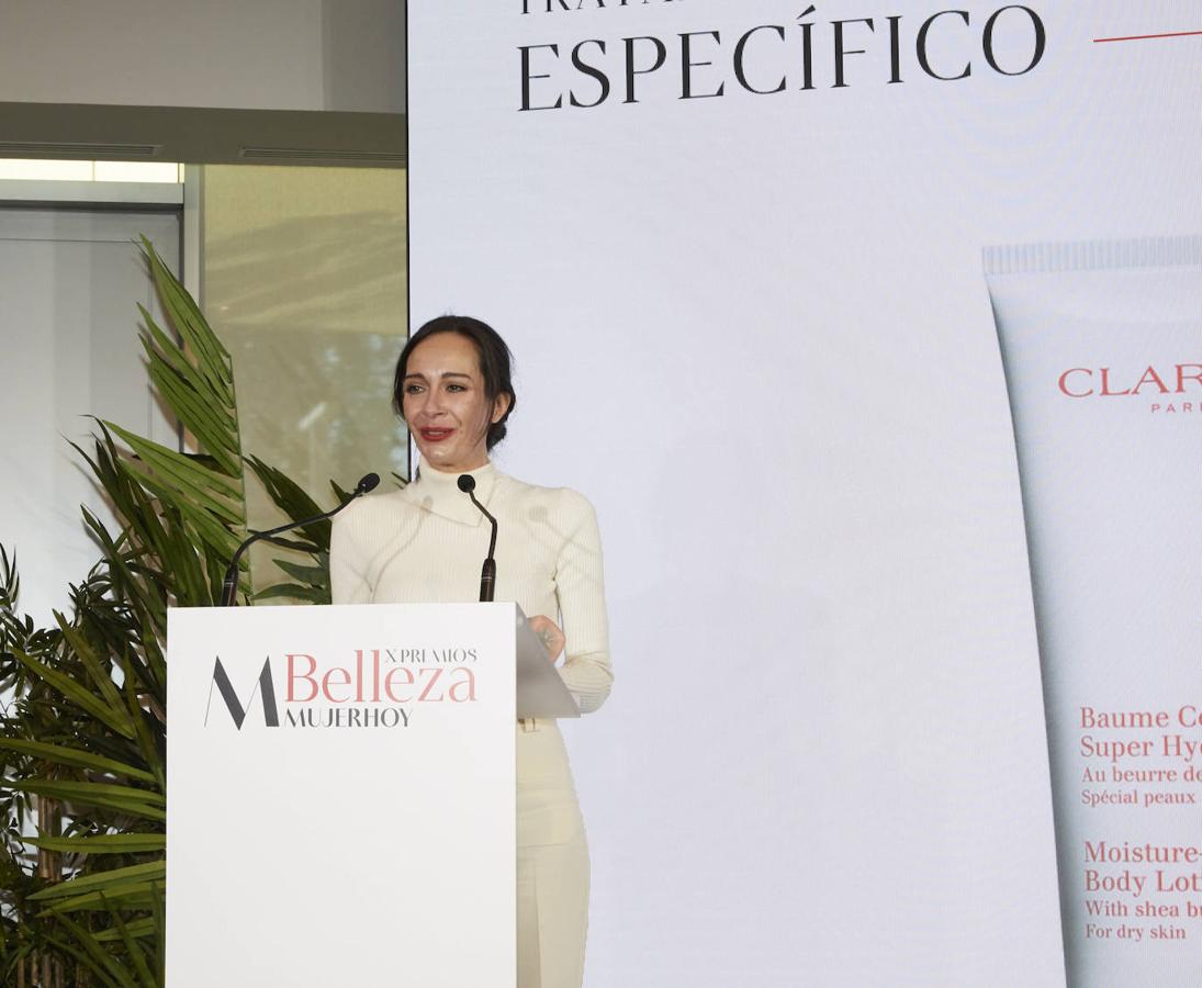 El jurado ha elegido a Baume Corps Super Hydratant de Clarins. Ha recogido el premio Marta García Rozas, directora de Marketing y Trade Marketing de Clarins España.