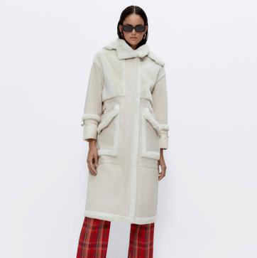 Imagen secundaria 1 - El abrigo definitivo de este otoño-invierno es una parka camel acolchada con pelo super sofisticada