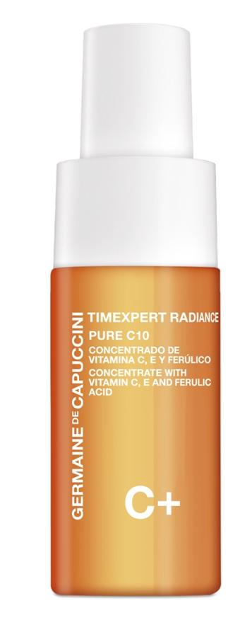 Sérum antioxidante con Vitamina C Pura que lucha contra los radicales libres y previene el fotoenvejecimiento. Ayuda a reducir las manchas, mientras que previene signos de la edad como la deshidratación o la pérdida de firmeza. (65 euros).