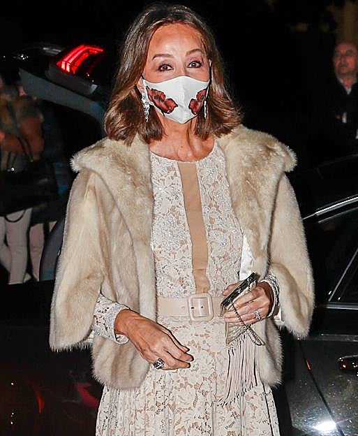 Isabel Preysler en el Teatro Real.