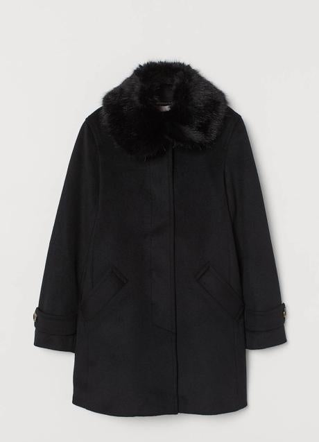 Imagen - El abrigo de H&M es de color negro