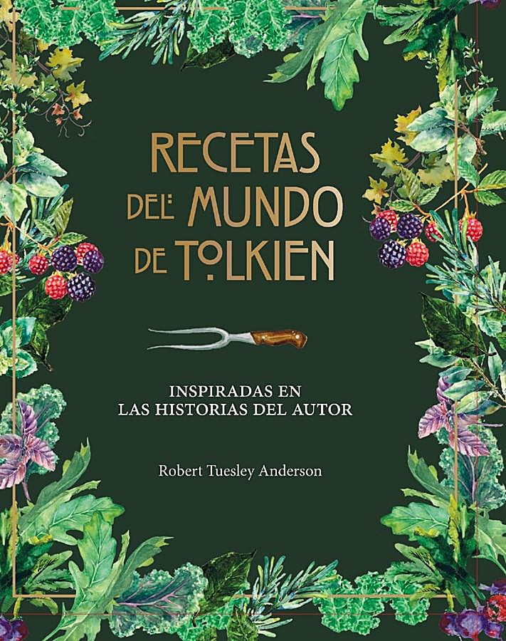 De la mano de la editorial Minotauro los aficionados al universo del escritor británico autor de la saga más vendida del mundo pueden resolver sus dudas gastronómicas más peculiares. ¿A qué sabe el pan de sidra de manzana de Cricava? ¿Y el pastel de pescado de rio Brandivino? Setenta y cinco receta aptas para orcos y elfos, basadas en los lugares y personajes de la Tierra Media. Cuesta 19,95 euros. 
