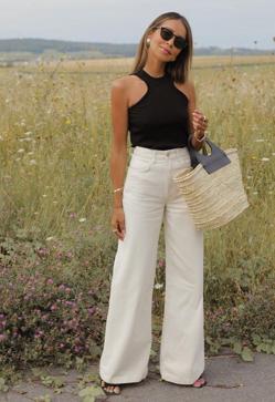 Imagen secundaria 2 - Los vaqueros wide leg: 1. Sincerely Jules. 2. Ester Bellon. 3. Julie Saiñana. 