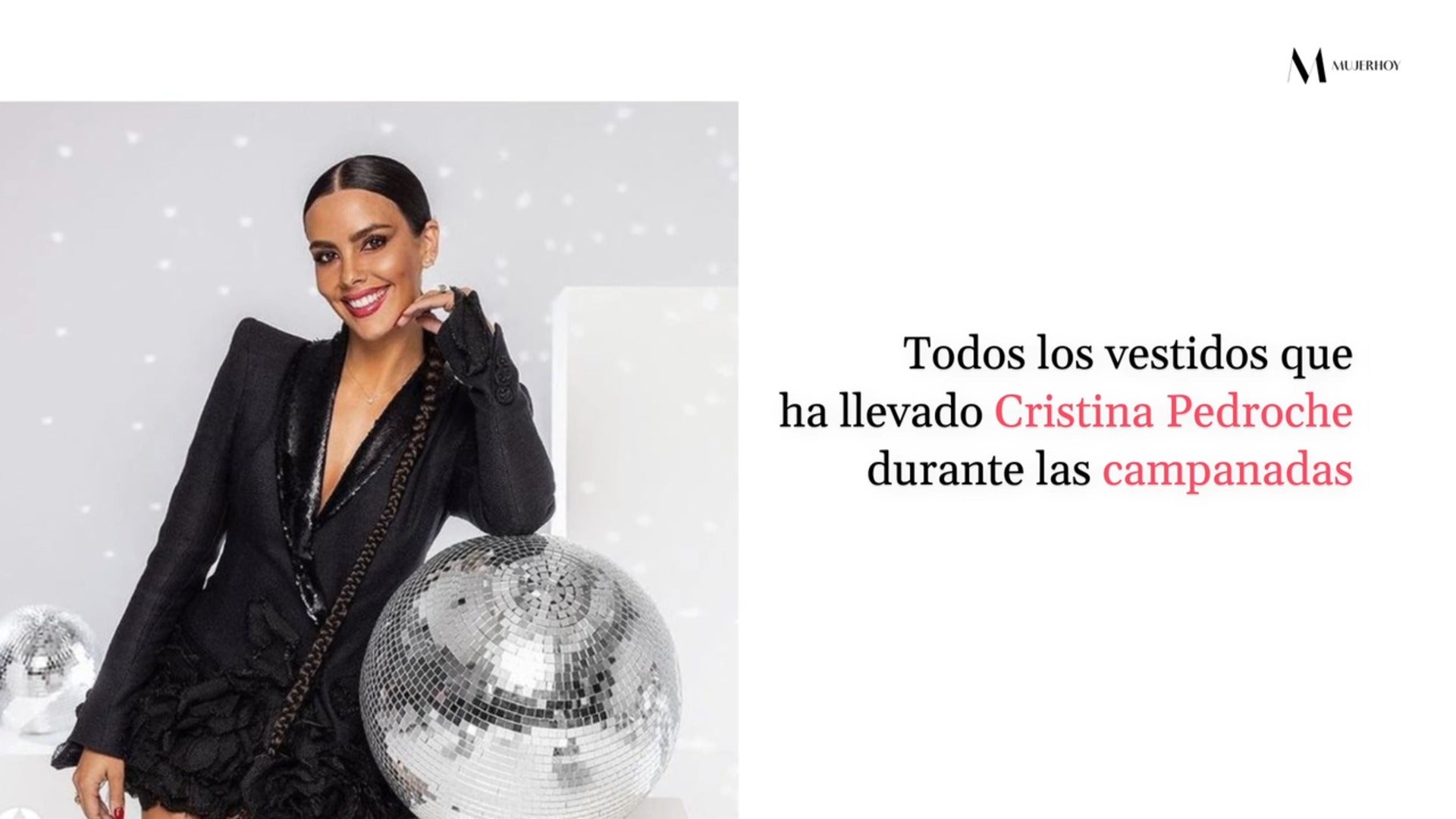 Todos los vestidos de Pedroche en campanadas