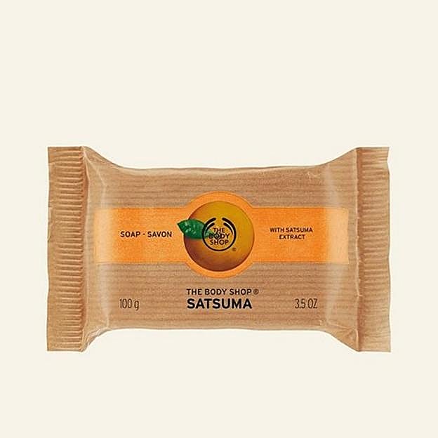 Jabón corporal con Mandarina Satsuma de The Body Shop. (4 euros).