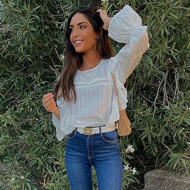 Belén hace sus pinitos como influencer en Instgram y ya posee 55.000 seguidores en esta red social.