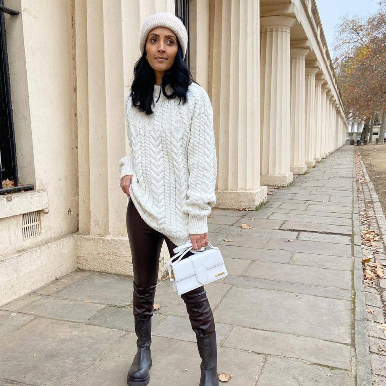 Pincha en la foto para ver 7 looks con los leggins 'fuseau', los pantalones tendencia que estilizan y sientan de maravilla