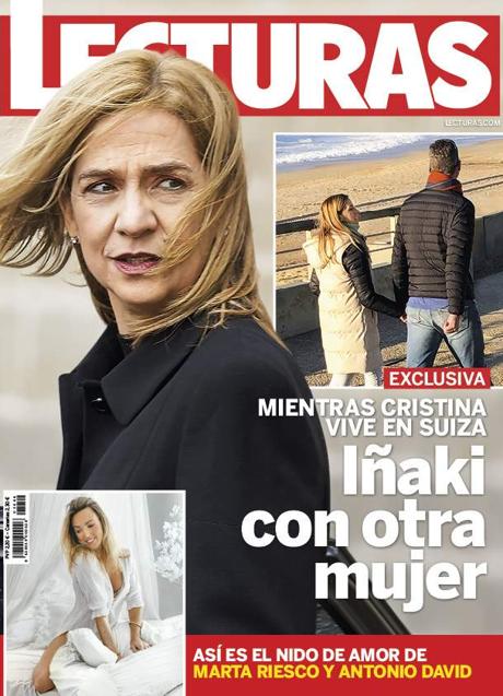 Imagen - Iñaki Urdangarín y la supuesta infidelidad a la Infanta Cristina, en la portada de Lecturas.