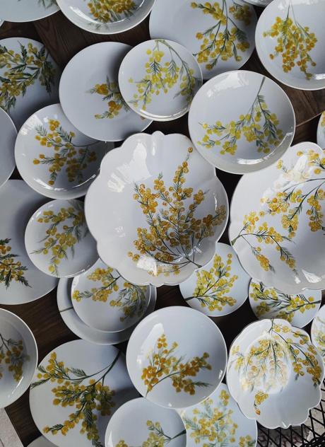 Imagen - Las vajillas de cerámica de Los Platos de pan arrasan en Instagram, están pintadas a mano y cada una es única. CPV