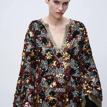 Imagen secundaria 1 - Estos son los espectaculares y elegantes jerséis de Zara con los que tu look de día o noche será de 10: solo necesitas combinarlos con un pantalón negro