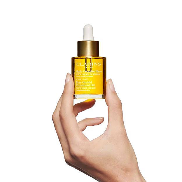 El Aceite de Orquídea Azul revitaliza el rostro