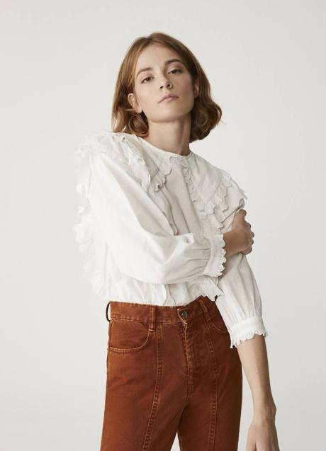 Imagen - La blusa Romántica es de color blanco