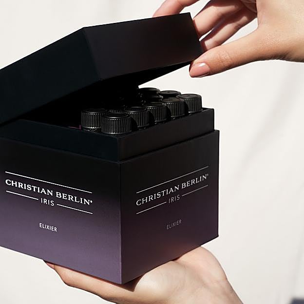 Colágeno Verisol Iris de Christian Berlin. (142 euros/30 ampollas de 25 ml).