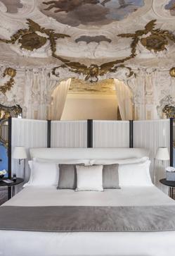 Imagen secundaria 2 - Panorámica, suite Tiepolo, salones y jardín del Aman Venice, en el Gran Canal.