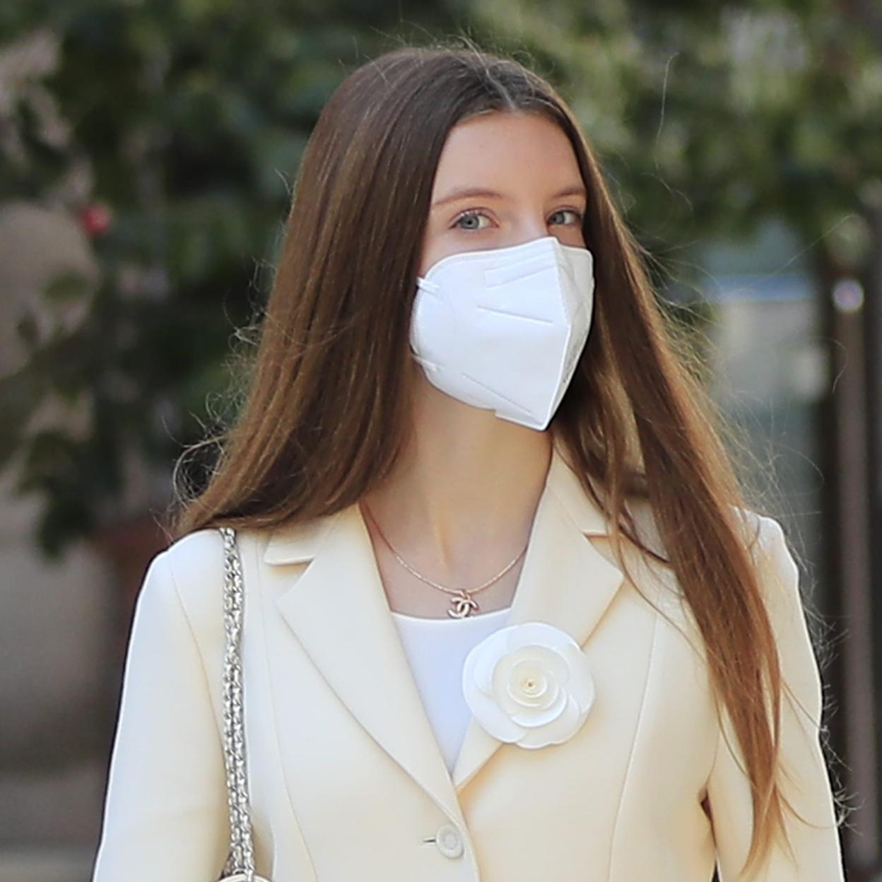 Carmen Thyssen, vestida de Chanel de la cabeza a los pies.