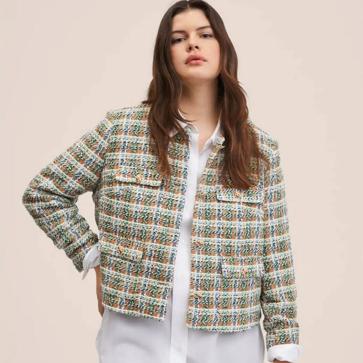 Imagen secundaria 1 - Las chaquetas de tweed más bonitas están en Mango